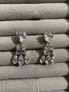 Rhinestone Drop Earrings