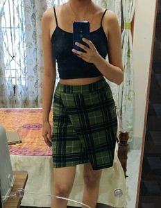 Shein Plaid Skirt