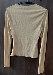 Rhinestone Long Sleeve Top