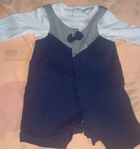 Baby Boys Onesies(ROMPER) Navy Blue Color