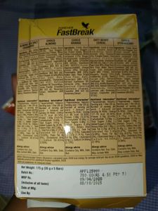 Forever FastBreak Energy Bars