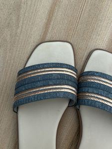 Denim Flats