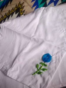Hand Embroidered Handkerchief