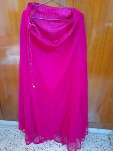 Beautiful Indo Western Gown With Skirt