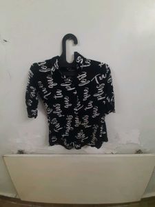 Black And White Shirt