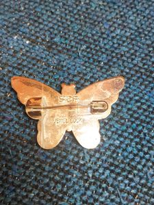 Beautiful Butterfly Saree Clip