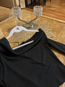 H&amp;m off the shoulder ribbed top