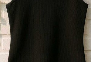 black turtle neck top