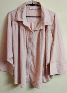 Baby Pink Loose Shirt