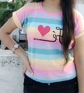 Cute Rainbow Crop Top ❤️🌈