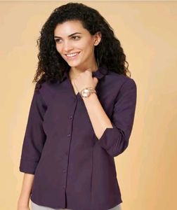 Purple  Button-Up Shirt 💗