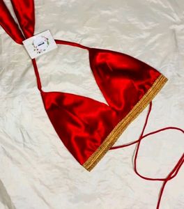 Knot It Non Padded Lace Work Backless Bollywood