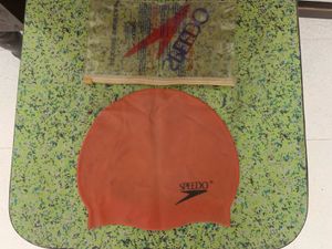 Speedo Moulded Silicon Swim Cap For Kids