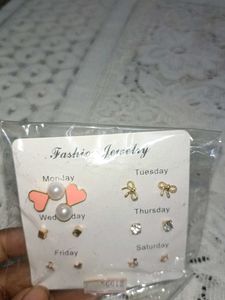 Cute Pinteresty Earring Set - 6 Pairs