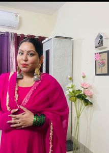Hot Pink Anarkali Suit By Onewe