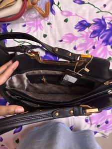 Exotic Black Handbag - Like New!