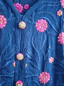 Floral Embroidered Dress