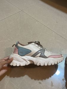 White sneakers