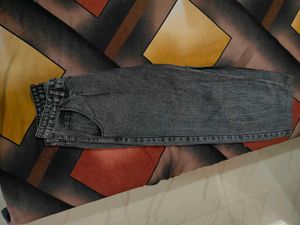 Black Grey Boyfriend Jeens For Women