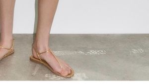 Gold Sandals