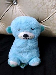 Cute Blue Breathable Teddy Bear