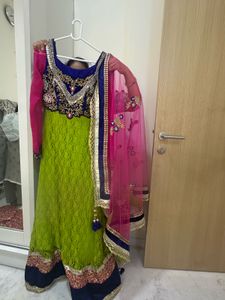 Maroon Embroidered Salwar Kameez