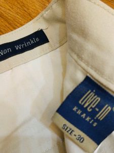 Live-in Khakis/Trousers/Pants