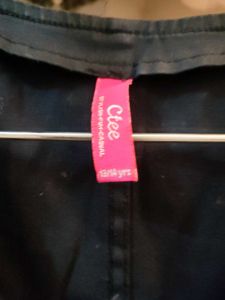 black office siren waistcoat/ Vest.