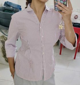 Westside Classy Striped Formal Shirt