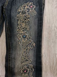 Sc8746 Sabrin Bootcut Jeans Waist 28