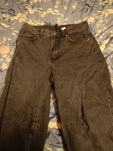 Black Wide Leg Jeans