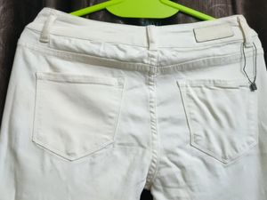White DENIM JEANS for Women