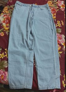 New yousta blue washed mom jeans