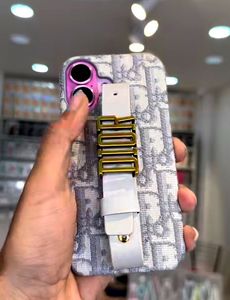 Dior iPhone Case with Strap