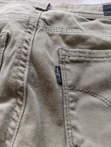 Levis Branded 26in Skinny Fit Olive Green Jean