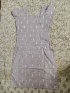 Lavender Stitched Salwar Suit