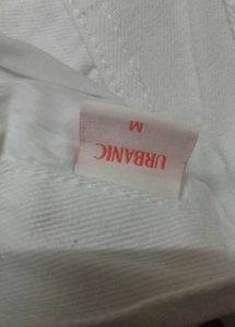 Off-White Wide Leg Jeans