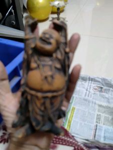 Nepal Yakbone Lucky Dancing Buddha,15cms(app)