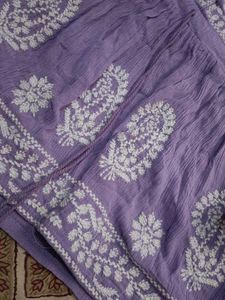 Lavender Short Kurtiii
