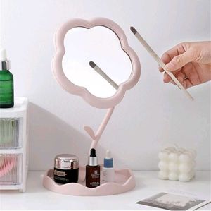 Cute Flower Table Vanity Makeup Mirror