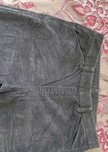 Vintage Gray Corduroy Pants