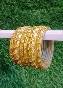 Golden Bangle Set