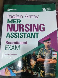 Indian Army Nursing Exam Book