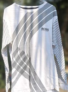 BOSS Long Sleeve Graphic Tee