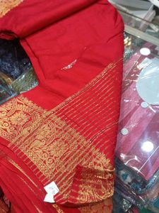 Red &amp; Gold Sari (Issue)