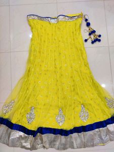 Yellow Bridal Lahenga❤️‍🔥🧜‍♀️Marriage Offer 50%o
