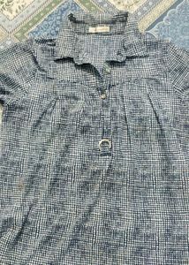 Patterned Button-Down Shirt