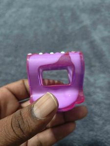 Pink Claw Hair Clips - Y2K