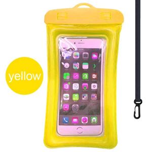 Waterproof Phone Pouch - Yellow