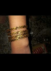 Leaf Shape Bangles